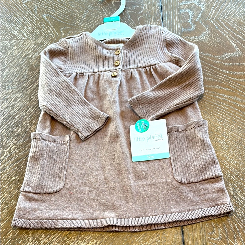 Little Planet by Carter’s Organic Cotton Dress